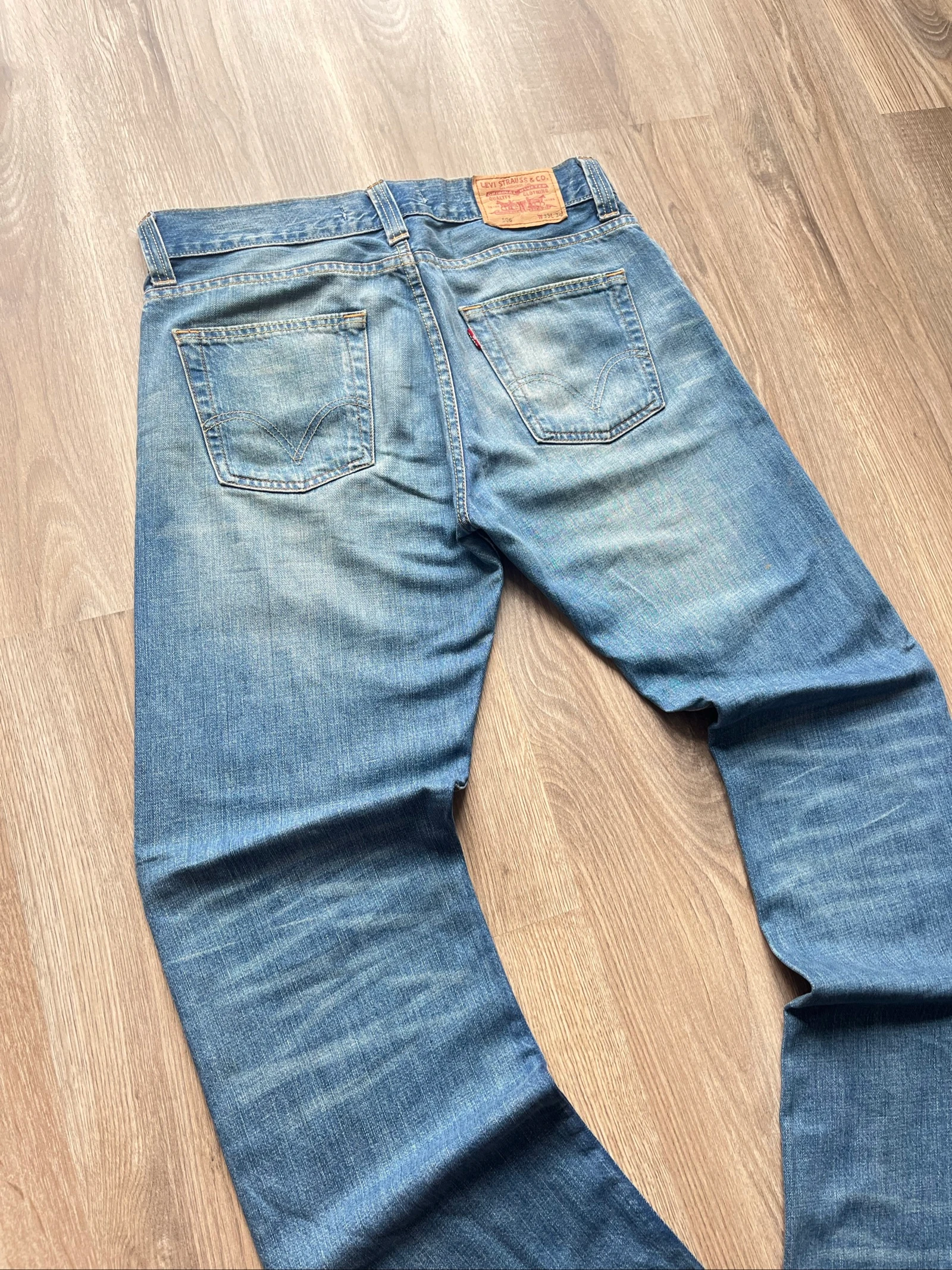 Levis 506 Super Baggy Classic Style Original Vintage Old Money 90s W33 L34 – photo 2